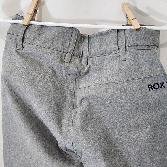 Roxy Gray Kids Snow Pants DryFlight Tech Size 10 Adjustable Waist M - Picture 13 of 16